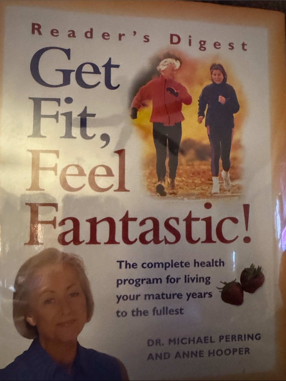 Reader's Digest Get Fit, Feel Fantastic! Book - White/Cream Cover